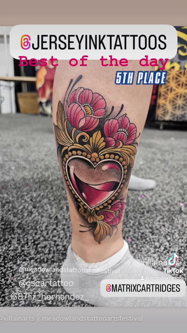 Tattoo by @oscartattoo — neo_traditional, ornamental