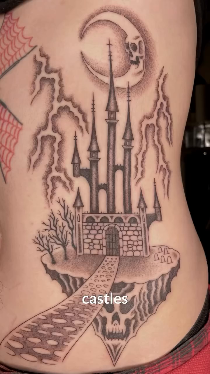 Tattoo by @jakeryantats — illustrative, black_and_grey