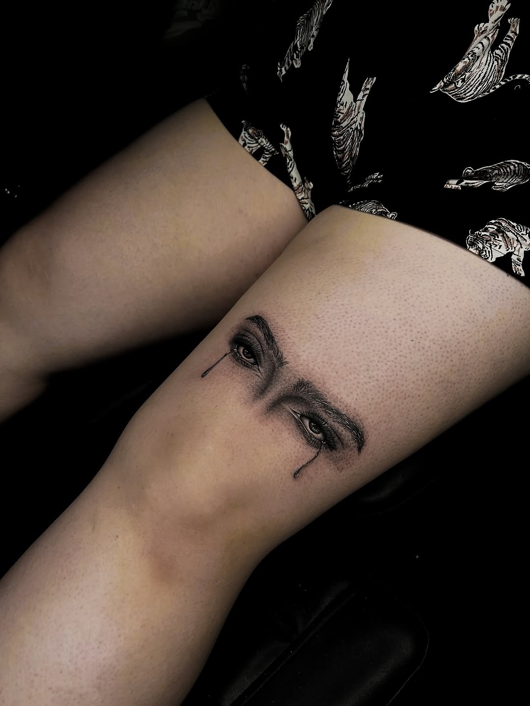 Tattoo by @inkmonic — realism, black_and_grey