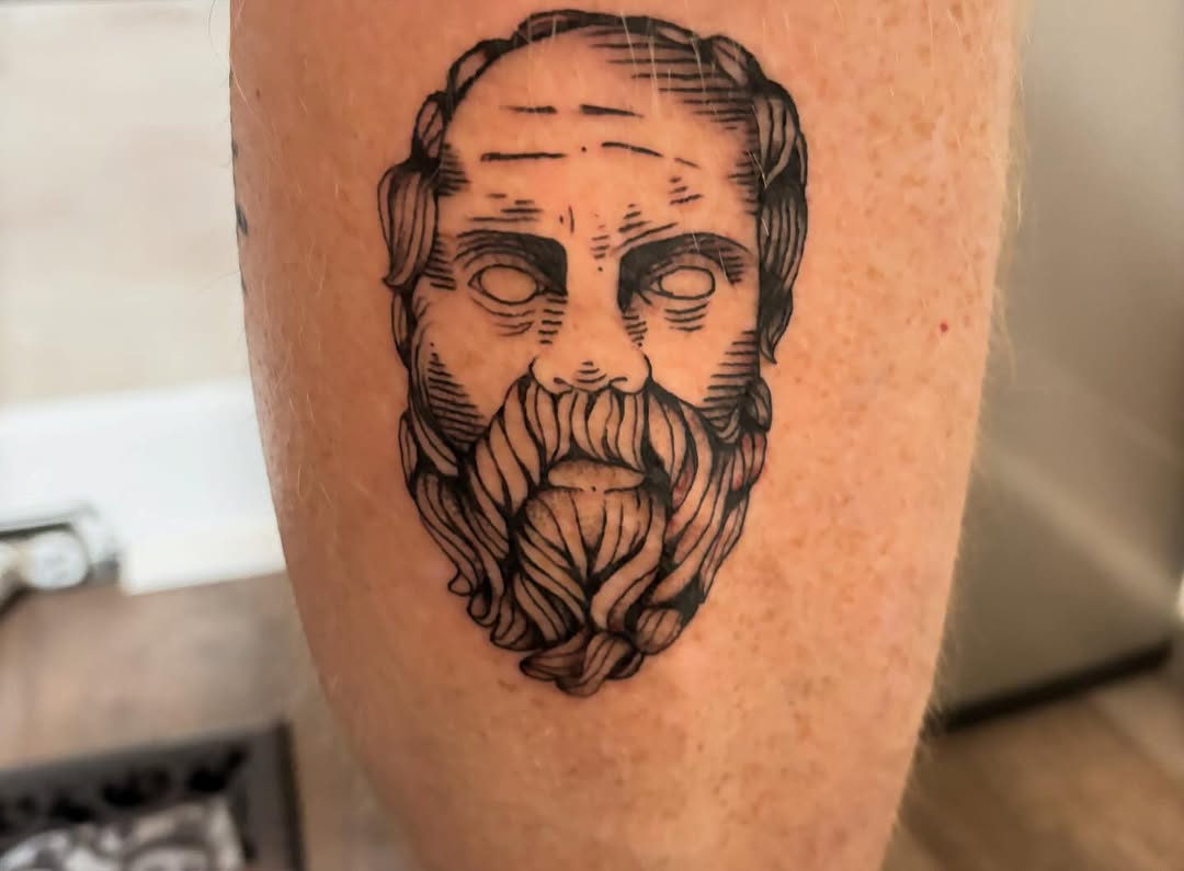 Tattoo by @k.shordon_tattooer — black_and_grey, illustrative