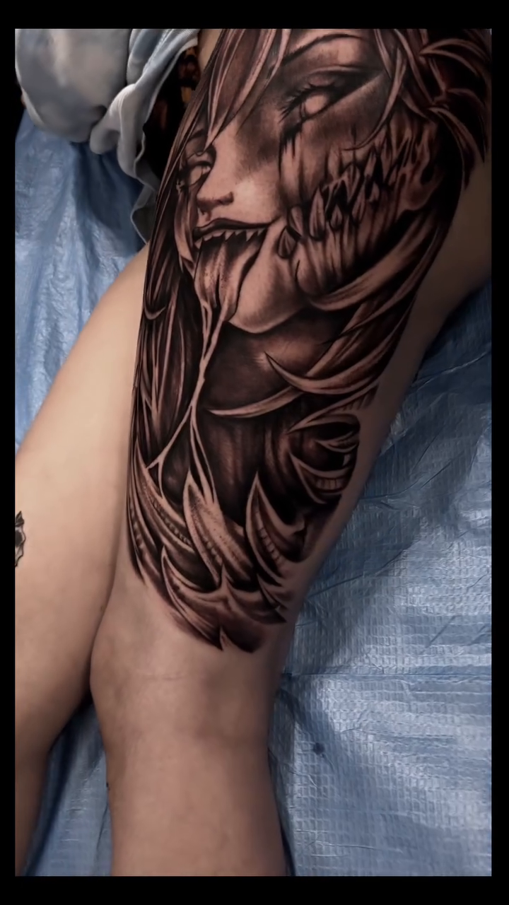 Tattoo by @joebelasco — dark_realism, black_and_grey