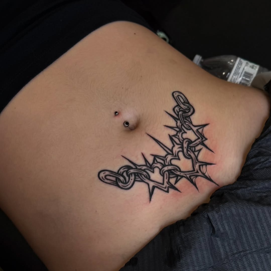 Tattoo by @dee.osipova โ blackwork