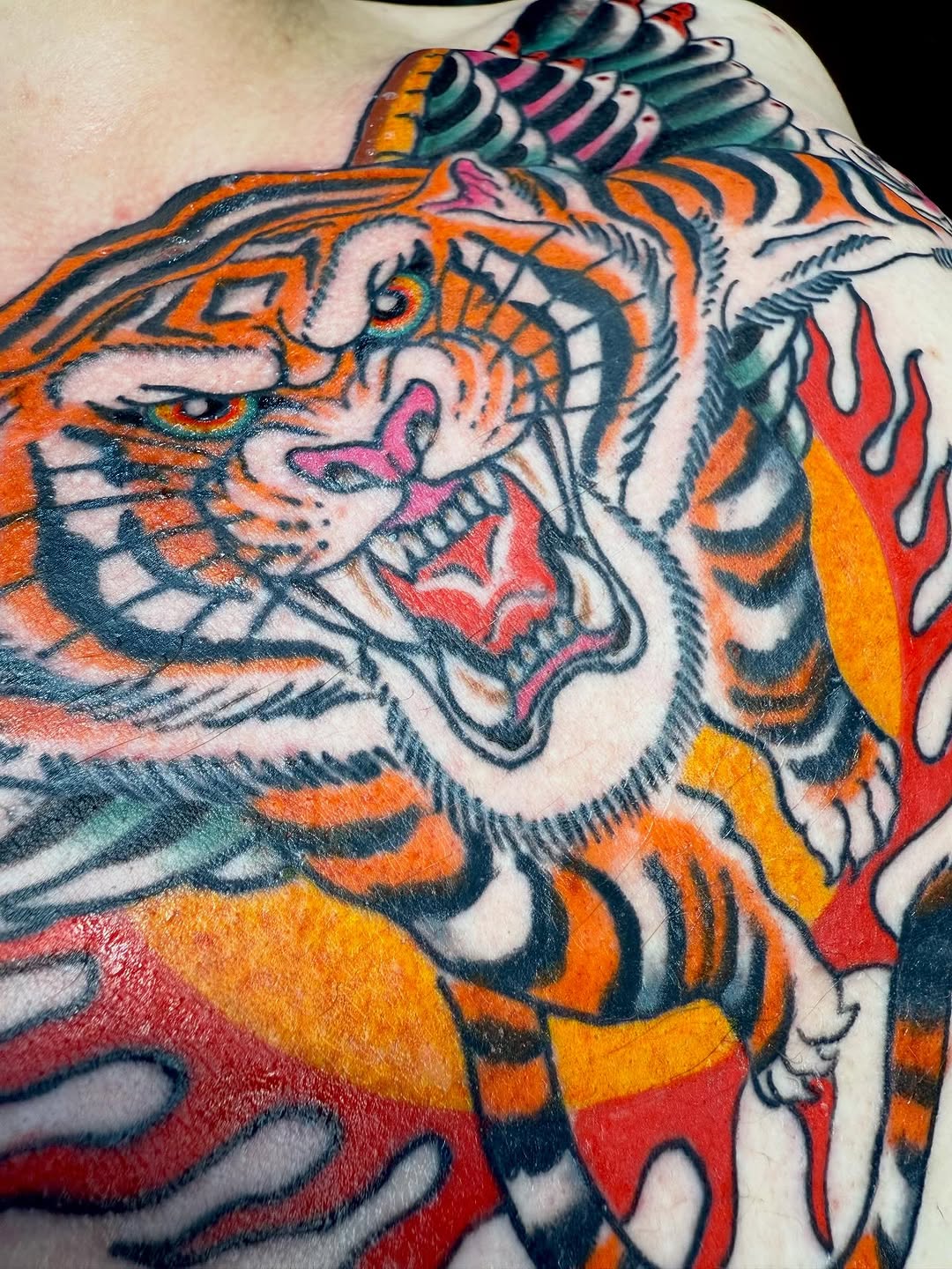 Tattoo by @sethwlkr — american_traditional, illustrative