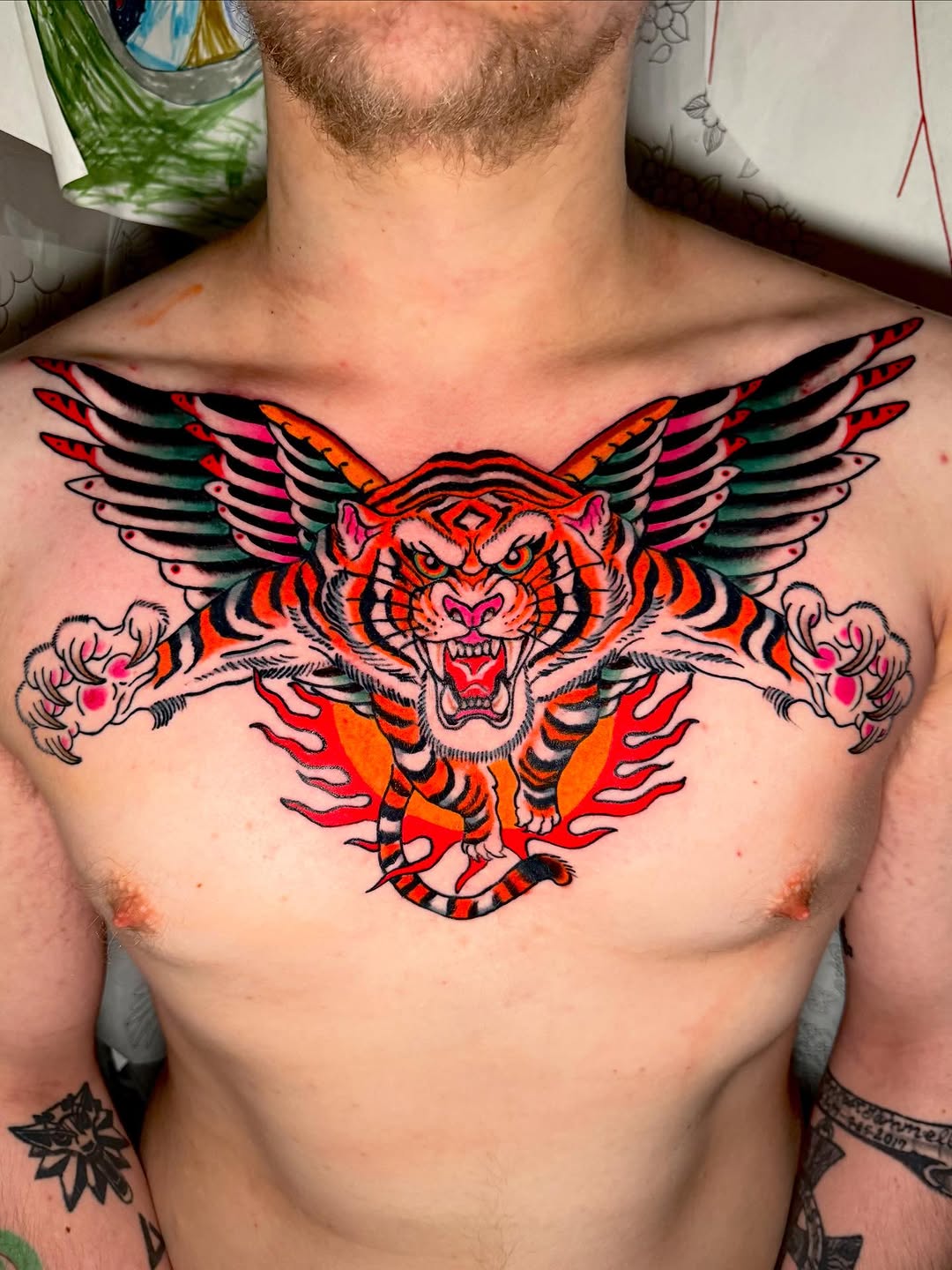 Tattoo by @sethwlkr — american_traditional, neo_traditional