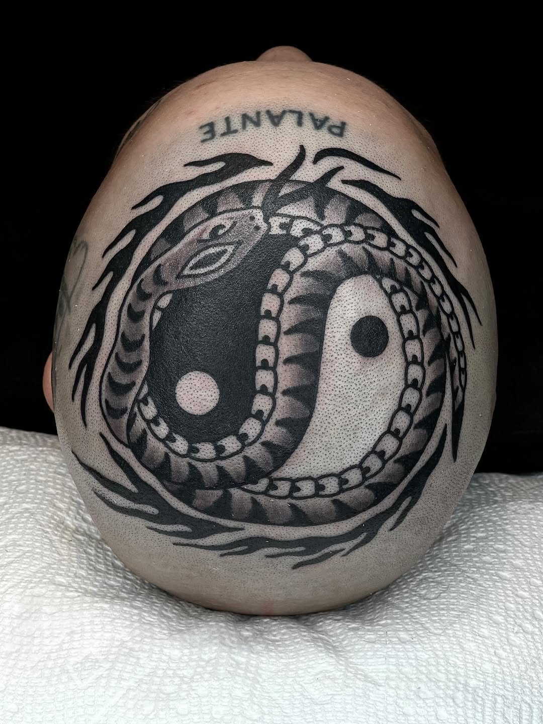 Tattoo by @blake.francis — black_and_grey, chicano