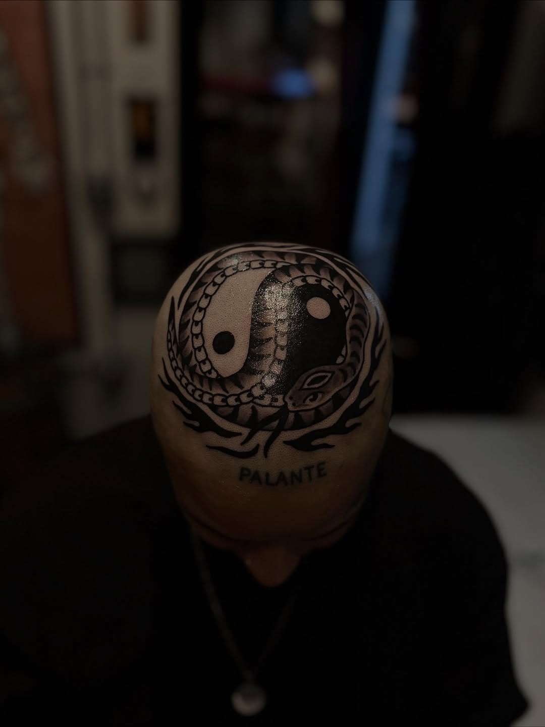 Tattoo by @blake.francis — blackwork, lettering_script