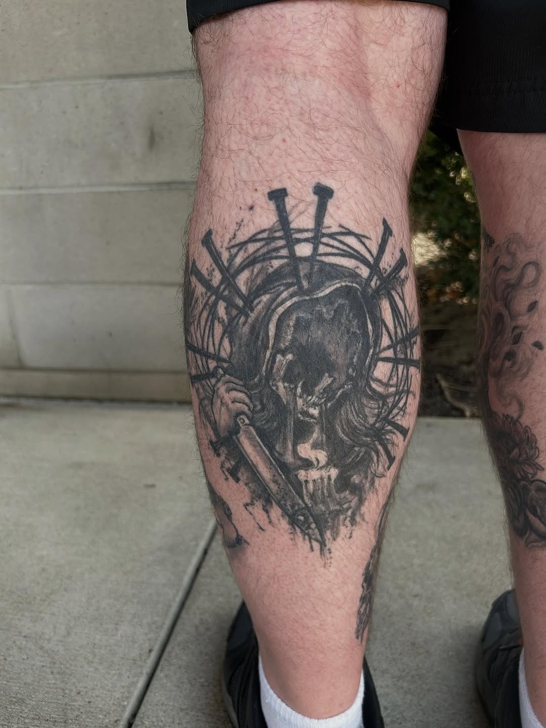 Tattoo by @bhendrixart โ dark_realism, blackwork