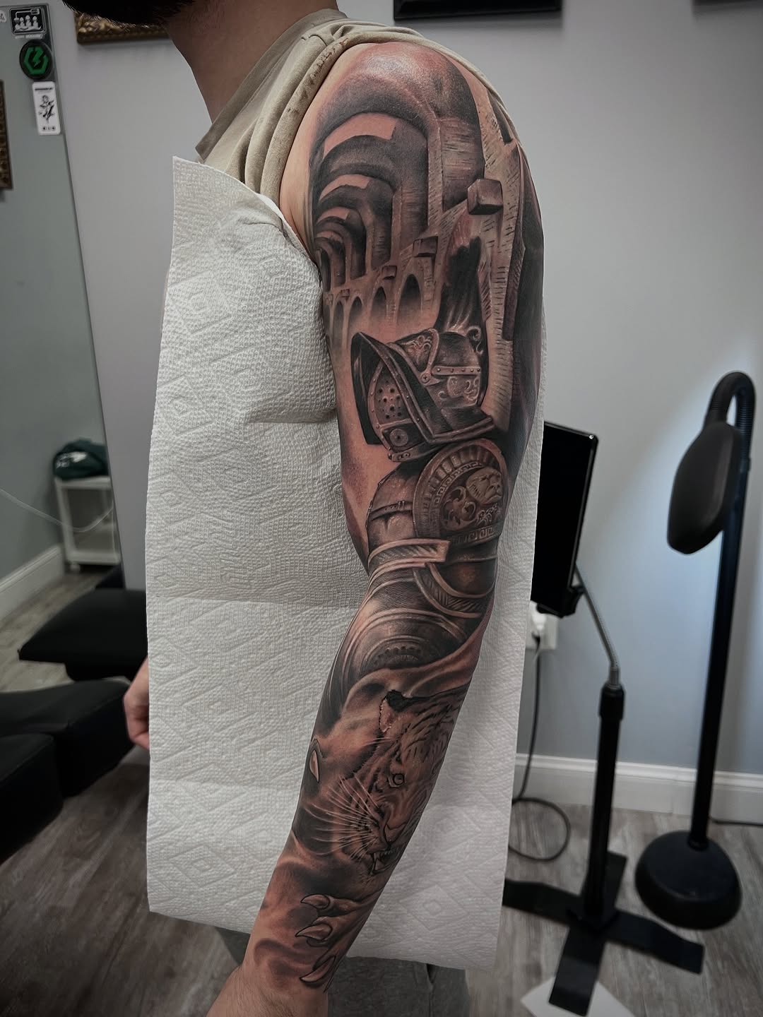 Tattoo by @danfisherart โ realism, black_and_grey