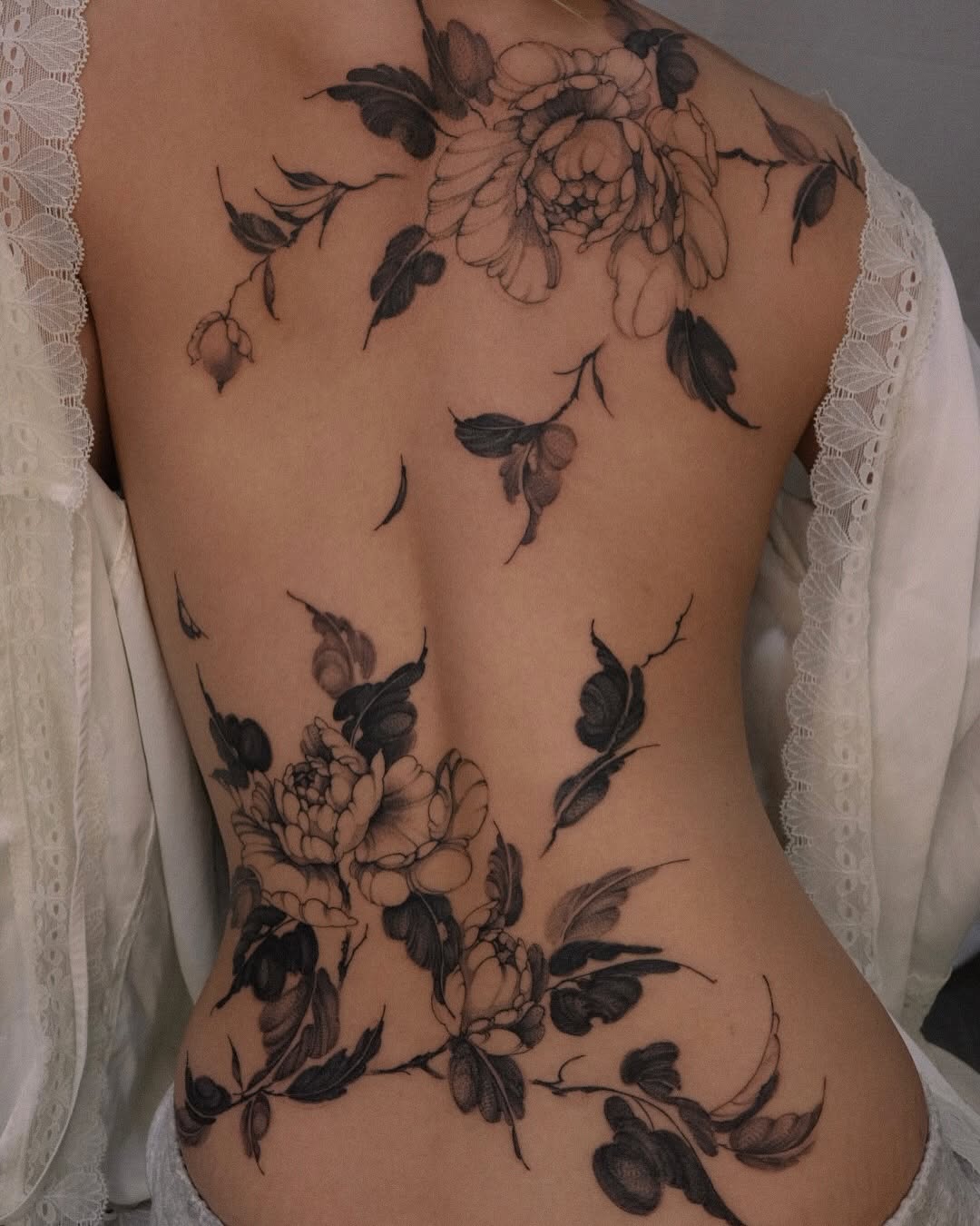 Tattoo by @joyxtattoo — illustrative, black_and_grey