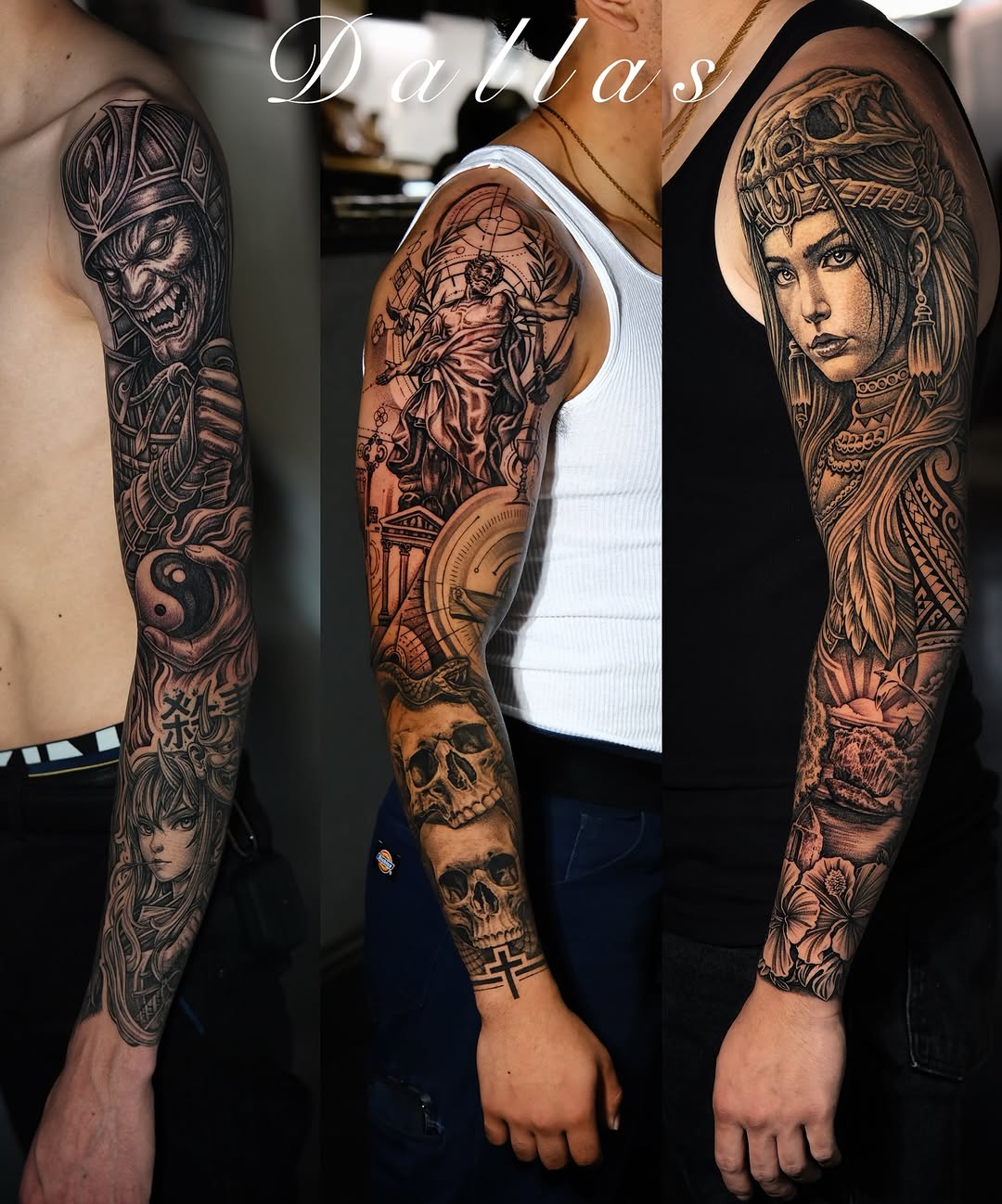 Tattoo by @jackitsforever — black_and_grey, realism