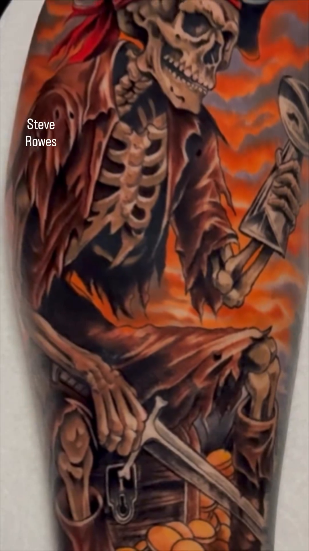 Tattoo by @steverowes — realism, dark_realism