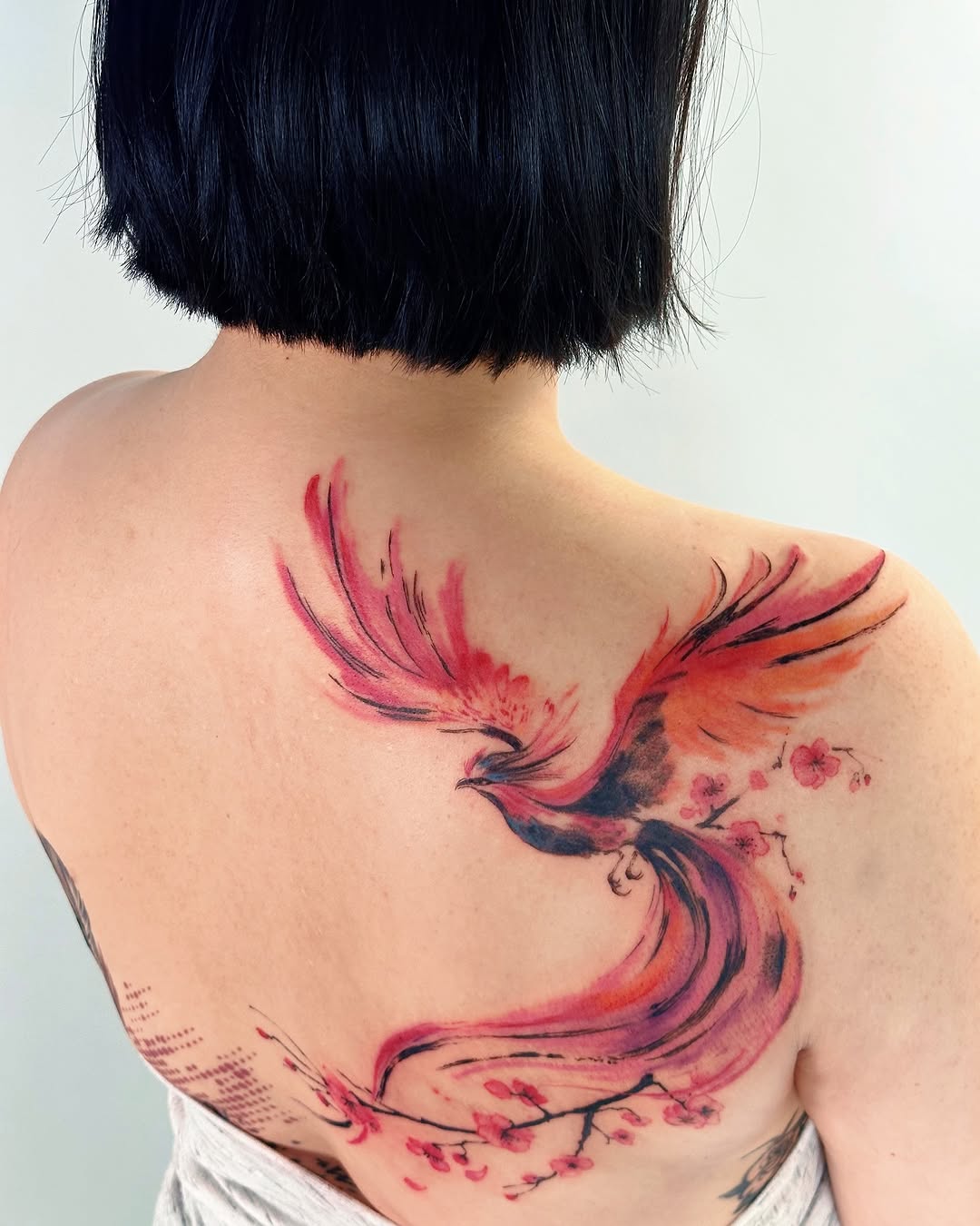 Tattoo by @sylvia.ink.journal — watercolor