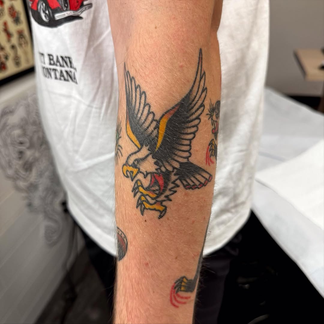 Tattoo by @kurtischappell — american_traditional