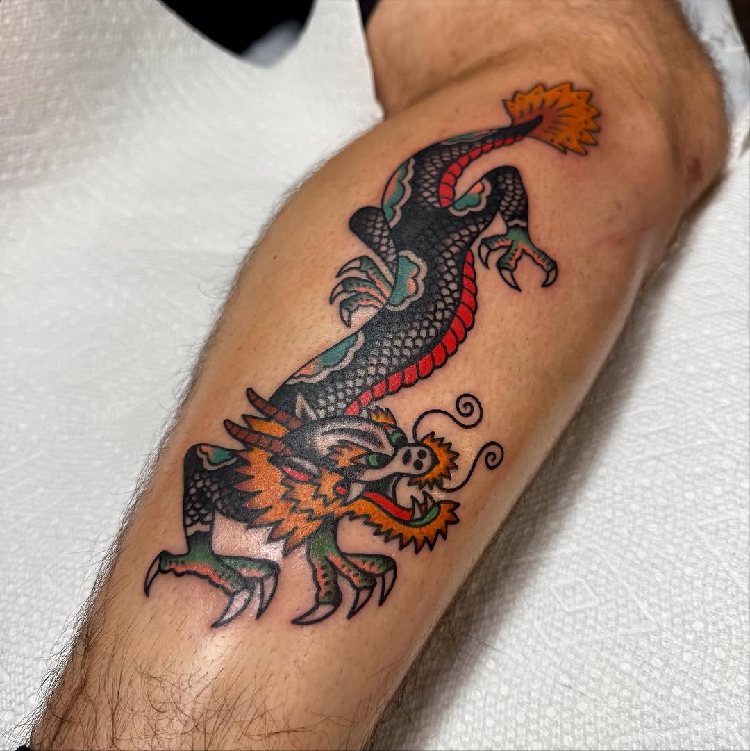Tattoo by @kurtischappell — japanese_irezumi, american_traditional