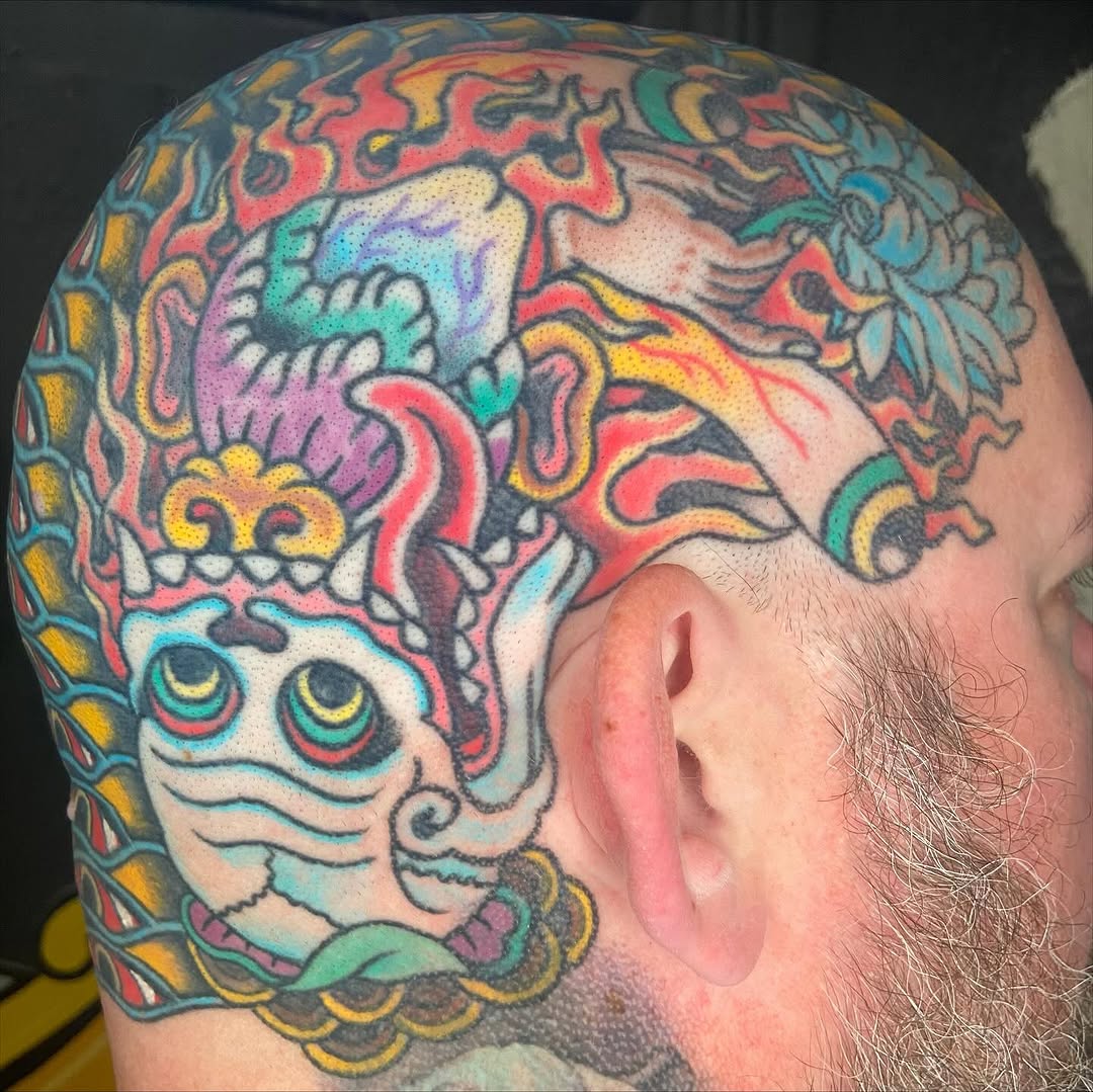Tattoo by @noryanbaker — japanese_irezumi, neo_traditional