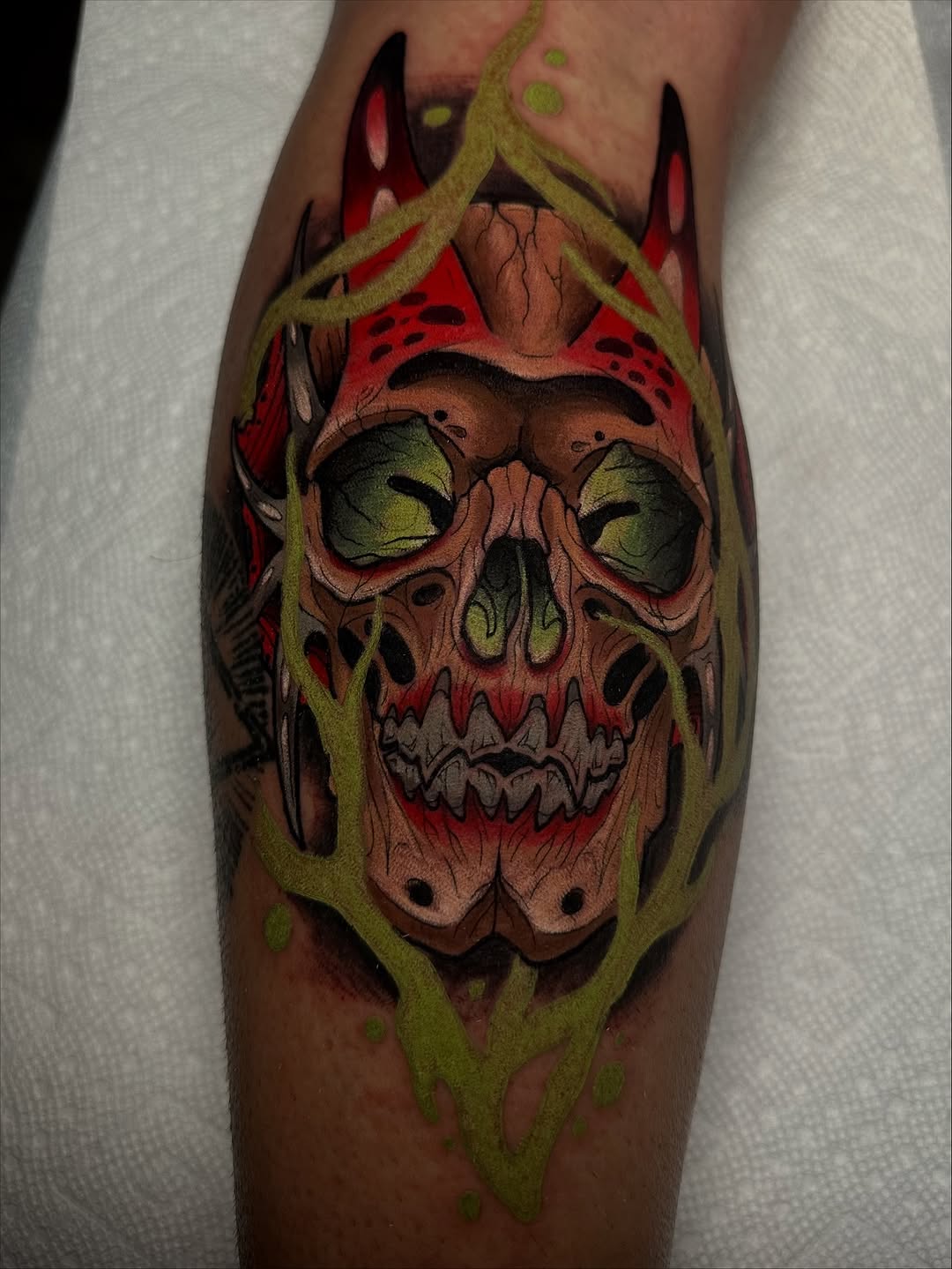 Tattoo by @austinmorrisontattoos โ dark_realism