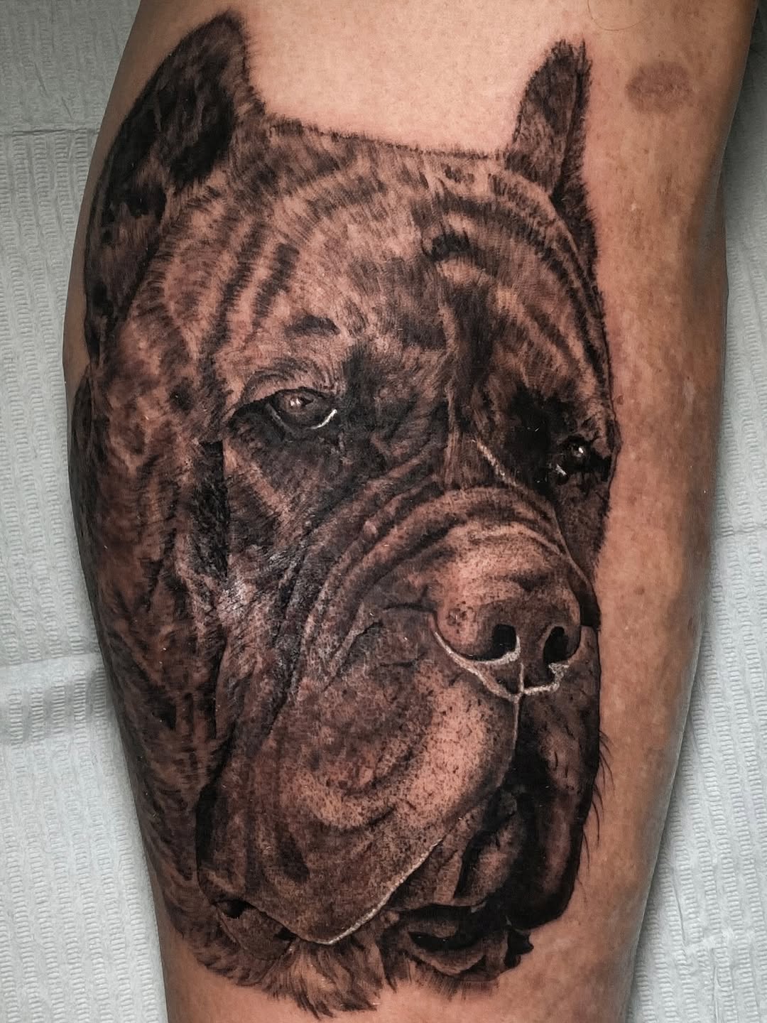 Tattoo by @nannytattoo — realism, black_and_grey