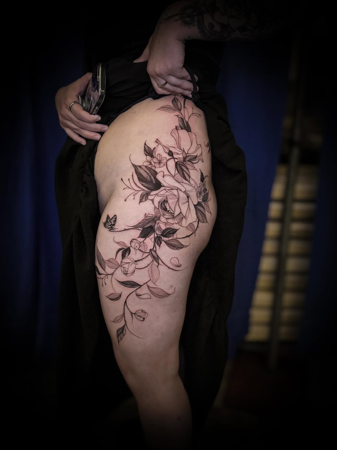 Tattoo by @vu.holistic — fine_line, black_and_grey