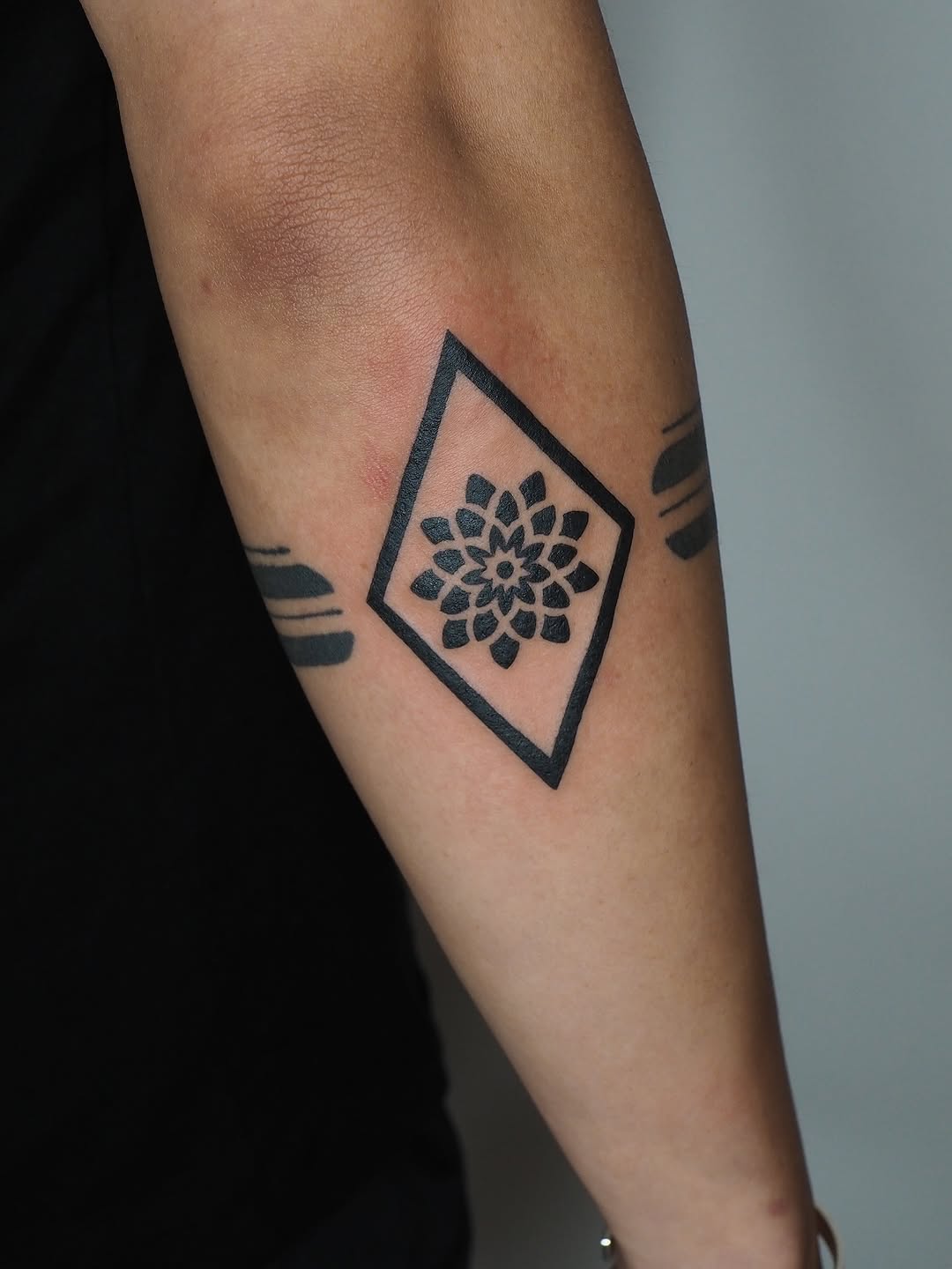 Tattoo by @aeyetat โ geometric, blackwork