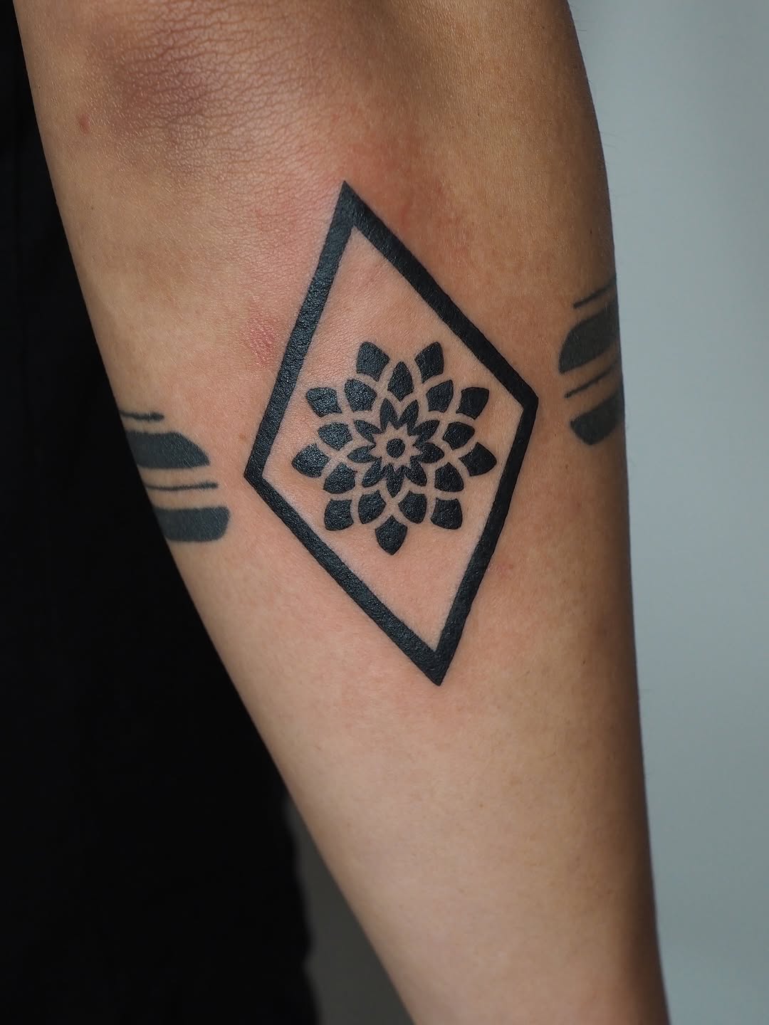 Tattoo by @aeyetat โ geometric, blackwork