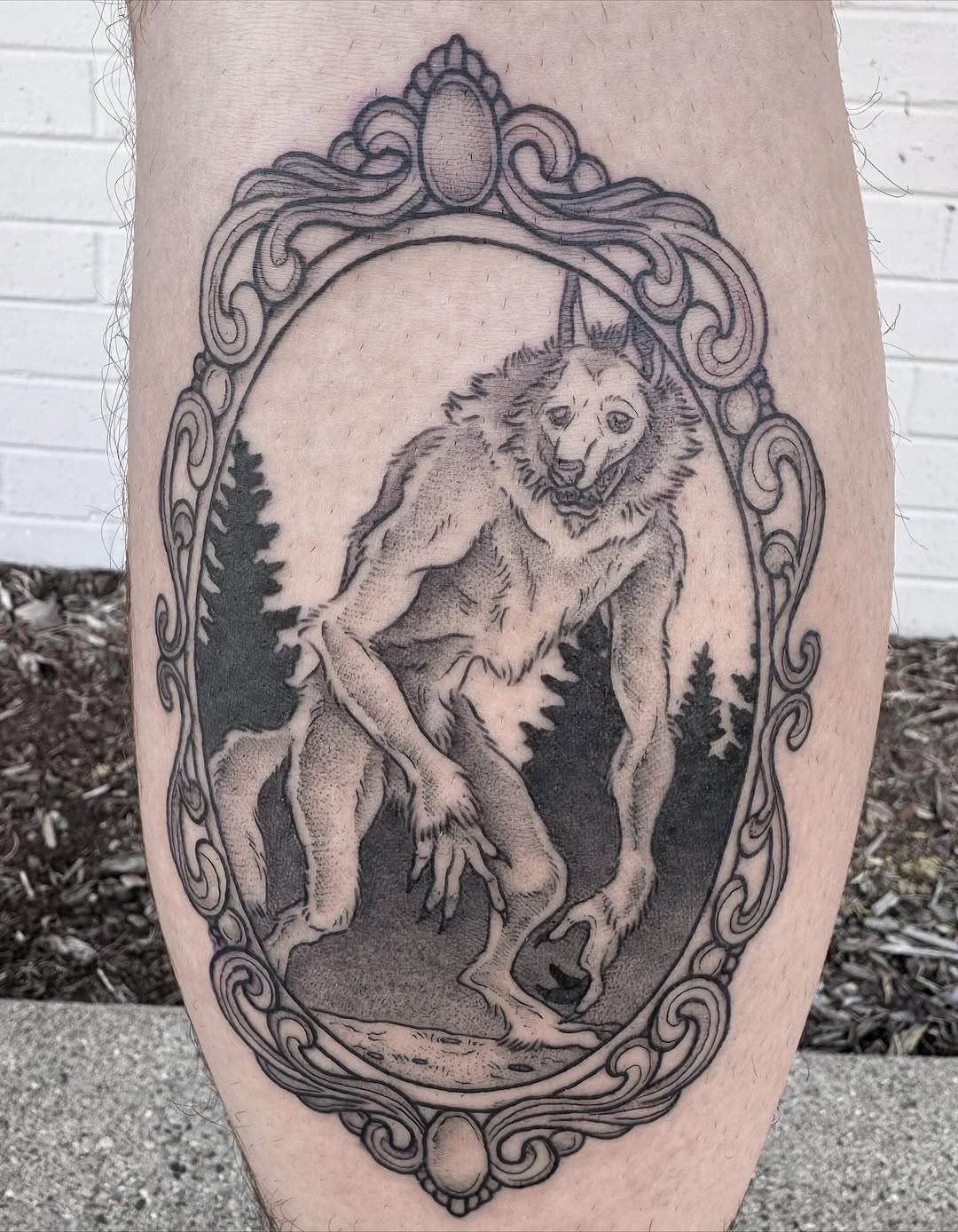 Tattoo by @kaceltattoos — black_and_grey