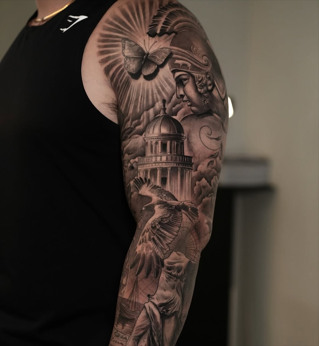 Tattoo by @pinedatattoo79 โ black_and_grey, realism