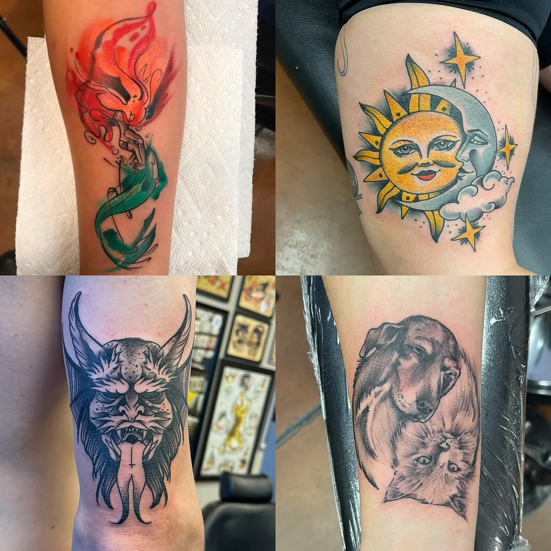 Tattoo by @ccharlandink — illustrative, watercolor