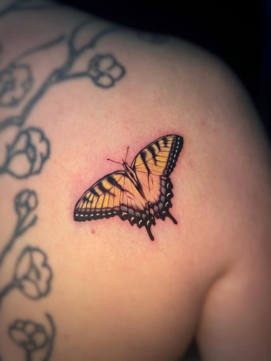 Tattoo by @fluxpose — realism, fine_line