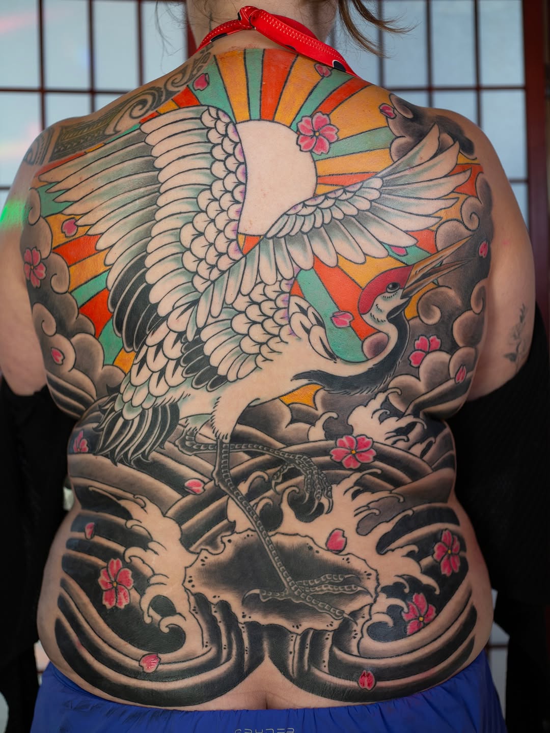 Tattoo by @jordaneppersonart — japanese_irezumi, black_and_grey