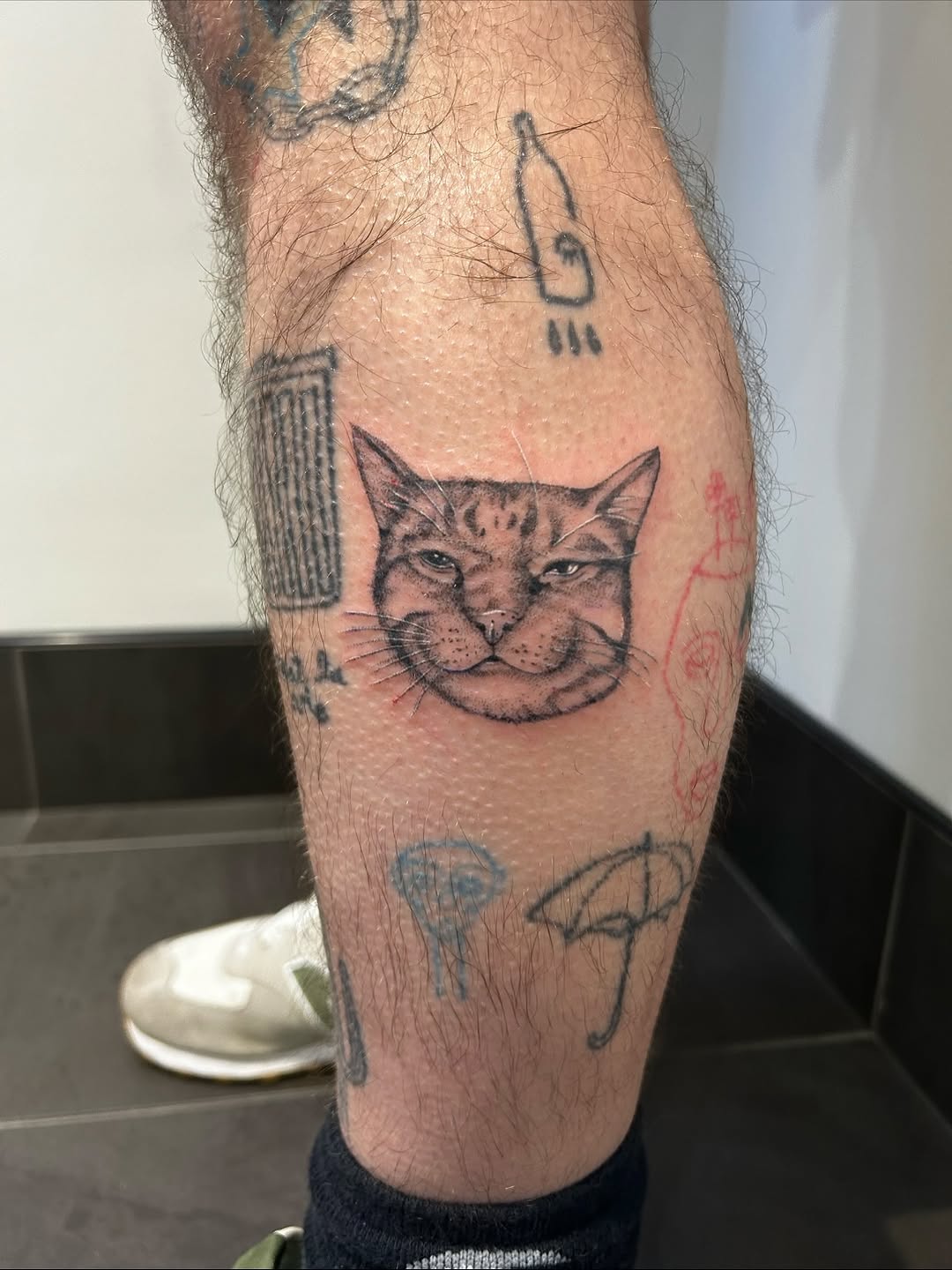 Tattoo by @nomadic.designs β realism, black_and_grey