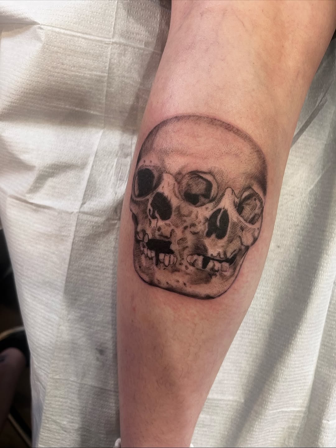 Tattoo by @nomadic.designs β realism, black_and_grey