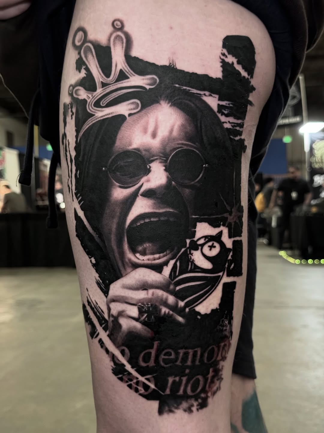 Tattoo by @inkedannarchy — realism, black_and_grey