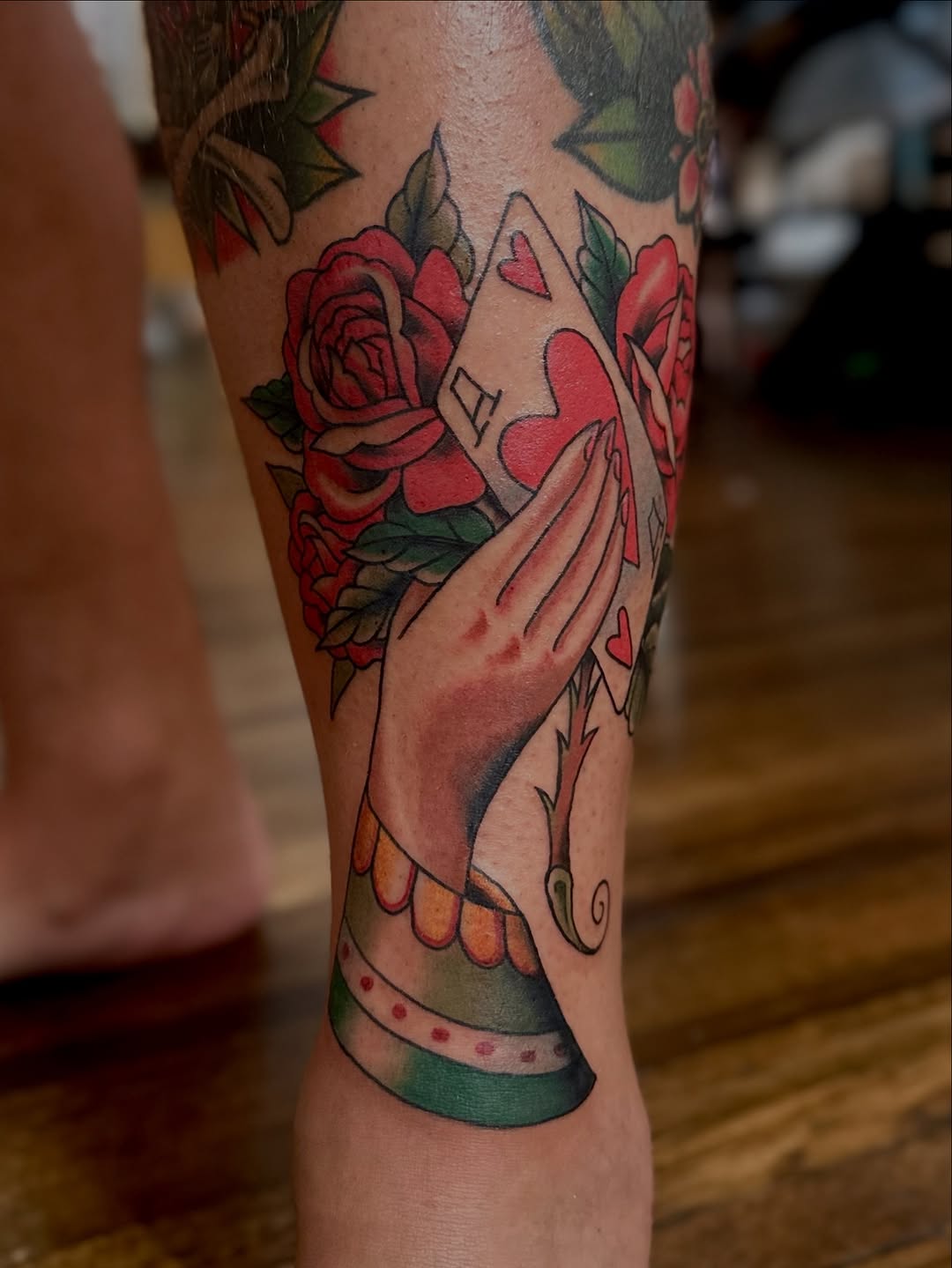 Tattoo by @stacyfevinger — american_traditional