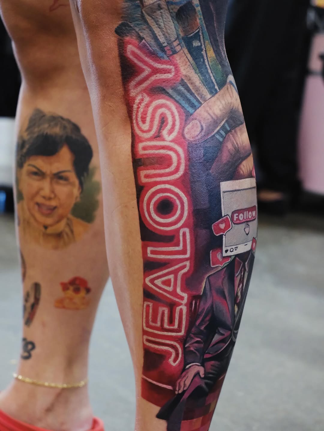 Tattoo by @billy.holistic โ realism, lettering_script