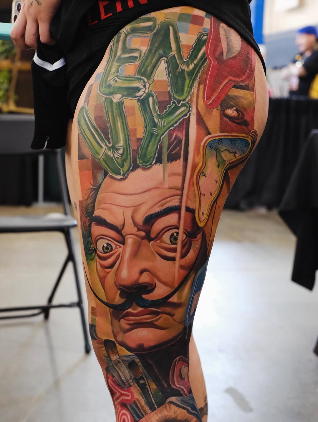Tattoo by @billy.holistic โ realism, trash_polka