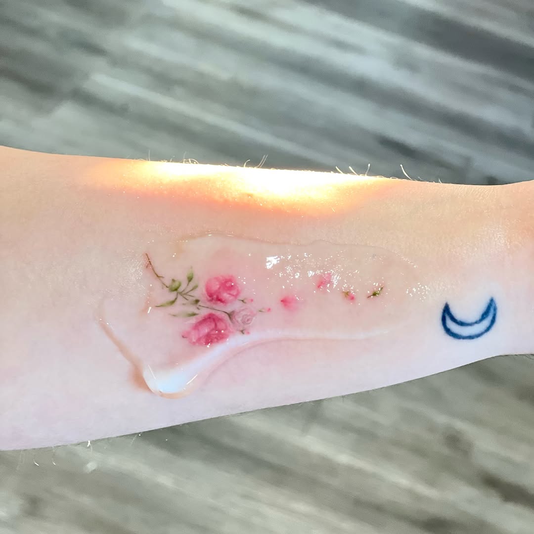 Tattoo by @chibi.inks โ fine_line, watercolor