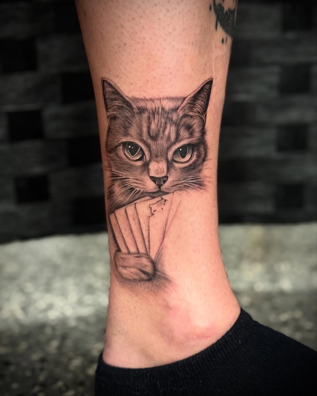 Tattoo by @robincandraw — realism, black_and_grey