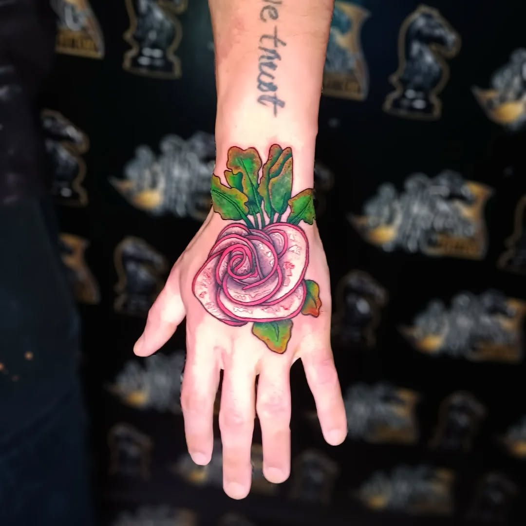 Tattoo by @ink.tron — fine_line, watercolor