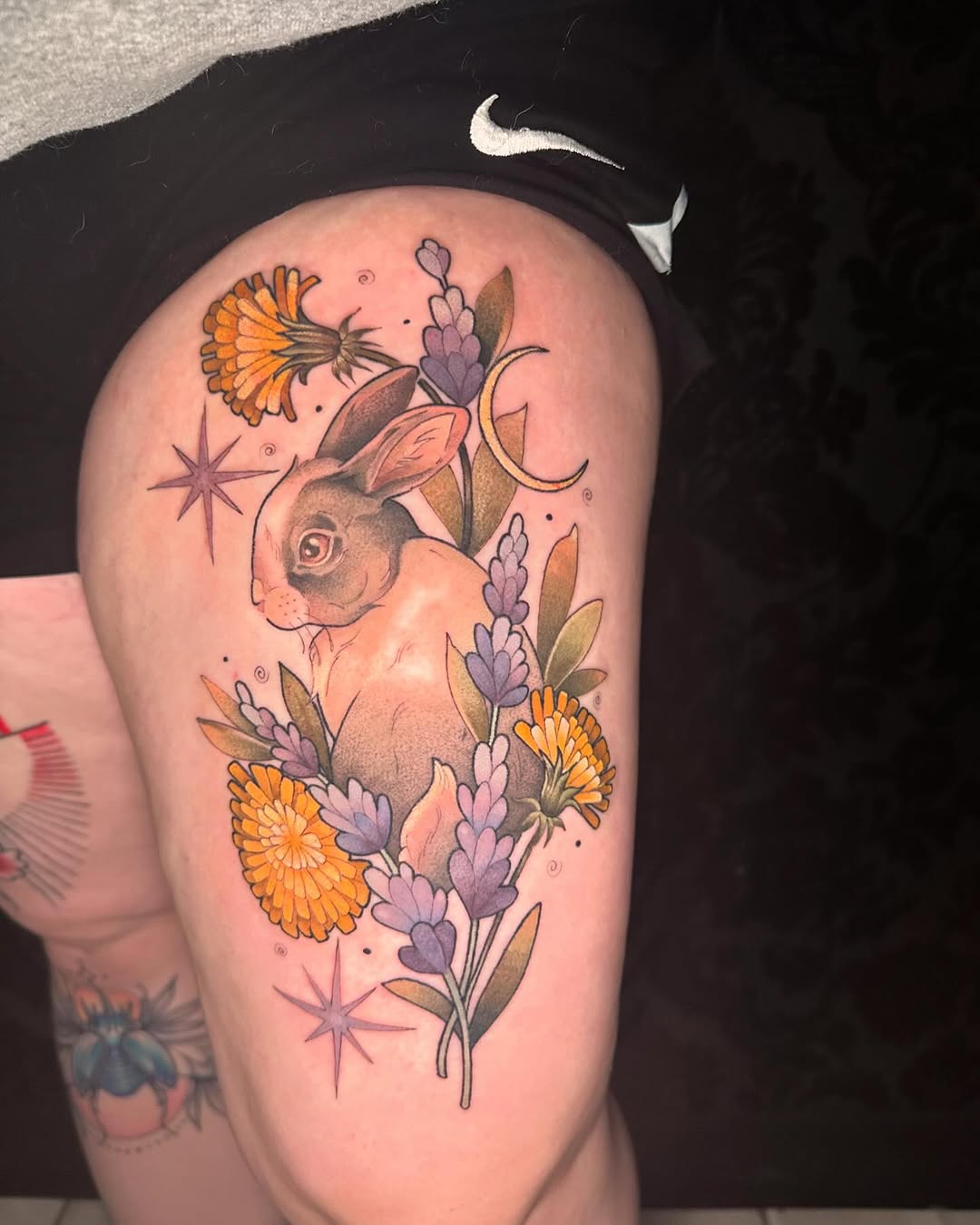 Tattoo by @classy_cassitattoos — watercolor