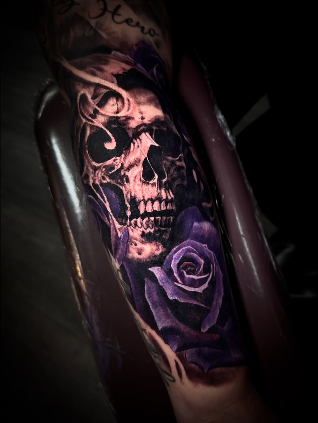 Tattoo by @getchucked13 โ realism, black_and_grey