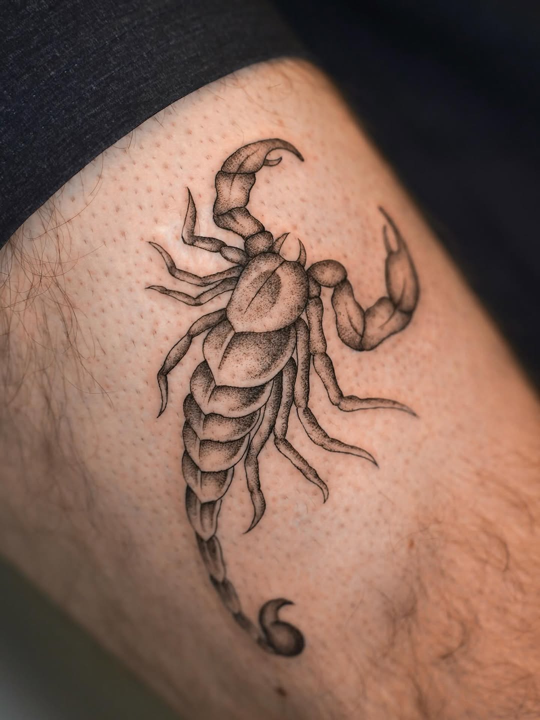 Tattoo by @lolavtattoo — black_and_grey, realism