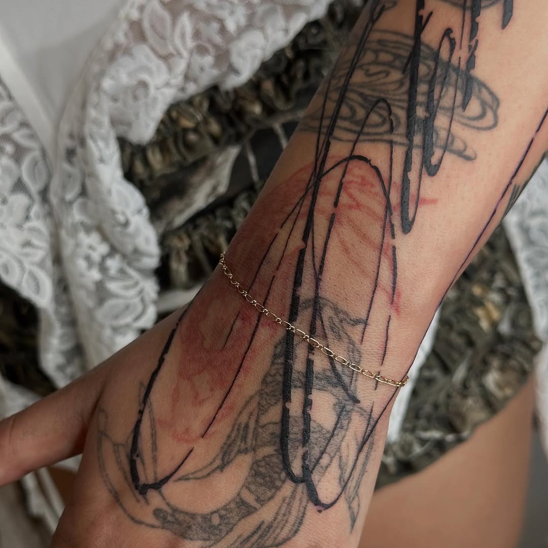 Tattoo by @good.boi.ink — trash_polka