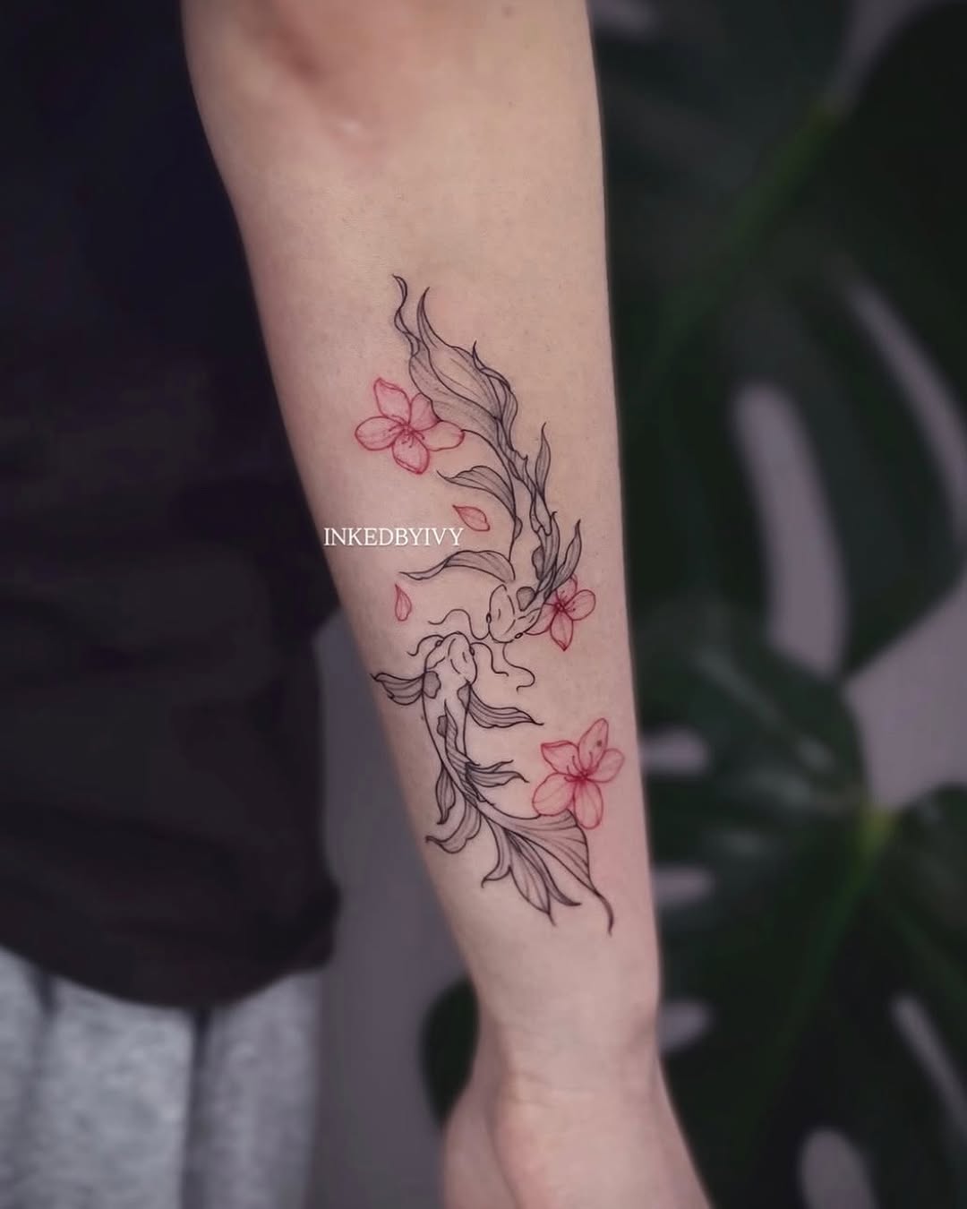 Tattoo by @inkedbyivy — fine_line, illustrative
