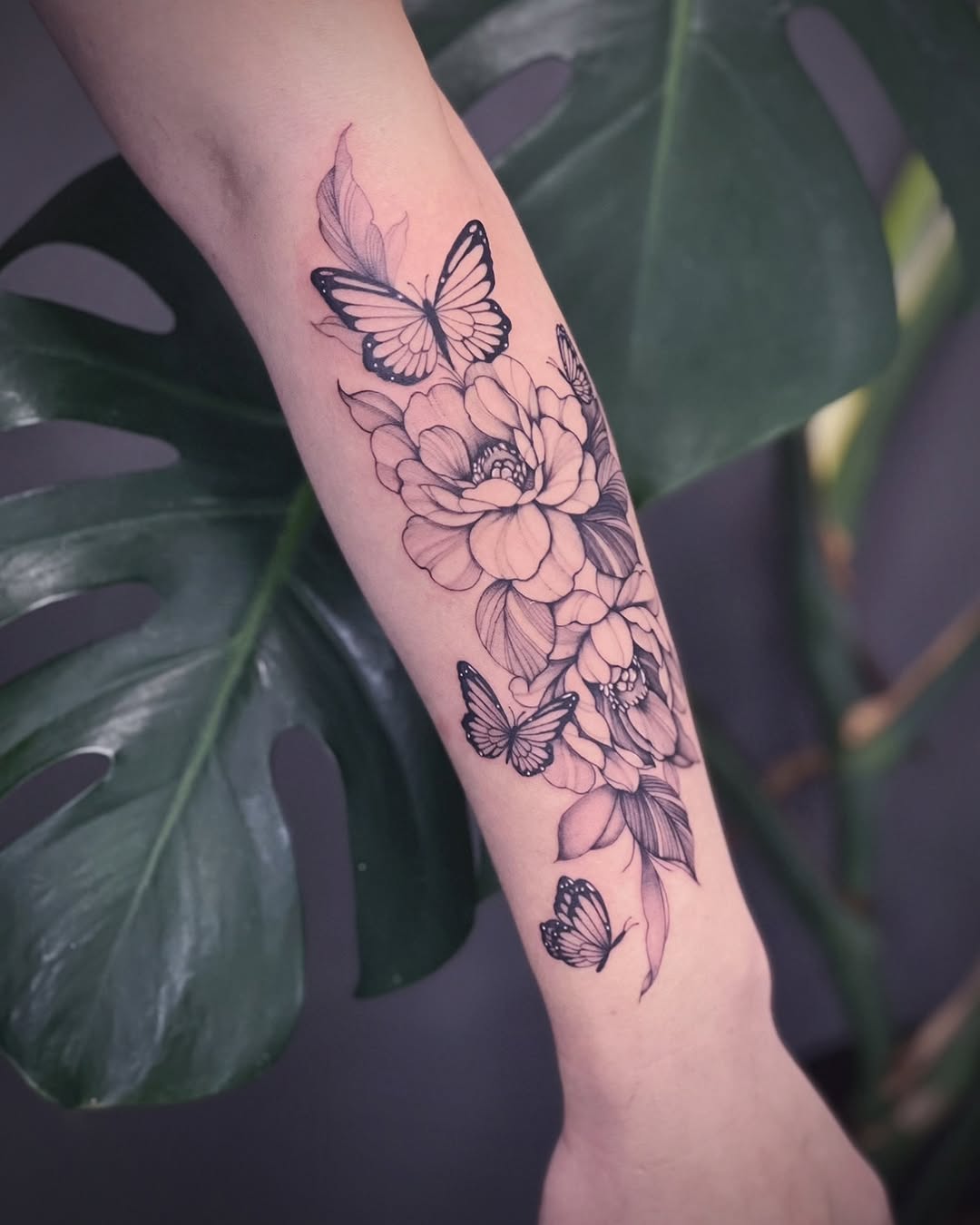 Tattoo by @inkedbyivy — illustrative, black_and_grey