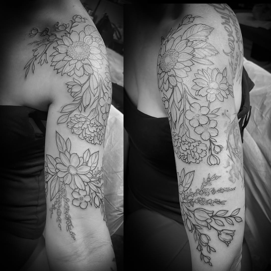 Tattoo by @tattoosbyanna — fine_line