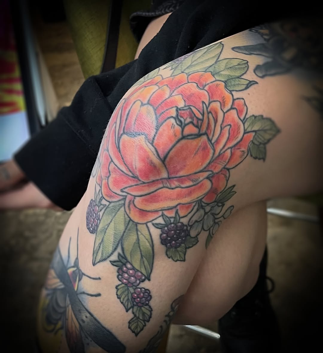 Tattoo by @tattoosbyanna — american_traditional, neo_traditional