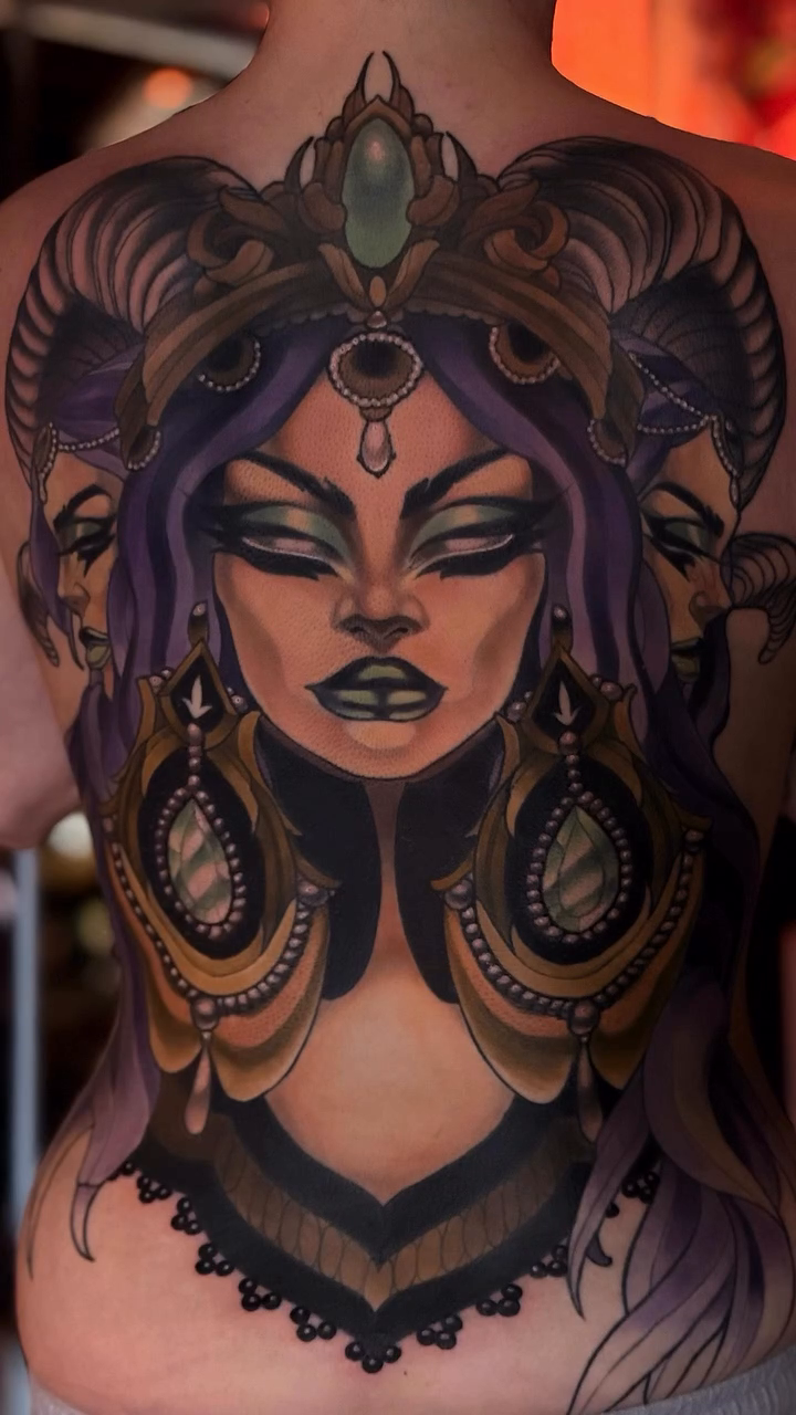 Tattoo by @holyironkira — illustrative, dark_realism