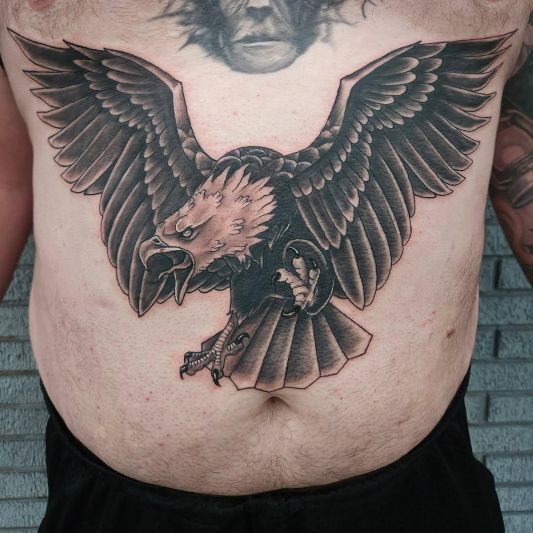 Tattoo by @mitchprestontattoos โ black_and_grey, realism