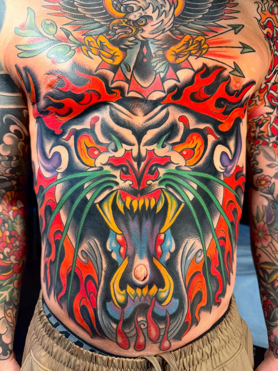 Tattoo by @sydtatz — japanese_irezumi, illustrative