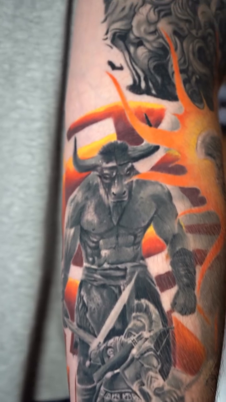Tattoo by @davier_del_castillo โ realism, black_and_grey